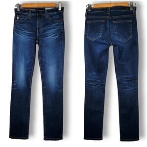 AG Adriano Goldschmied The Prima Ankle Cigarette Ankle Skinny Jeans Dark 24R